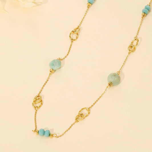 Lange Ketting met Stenen – Elegant & Veelzijdig | Twinolo