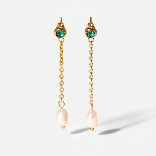 Oorhangers met Parel en Glans – Tijdloos Design | Twinolo