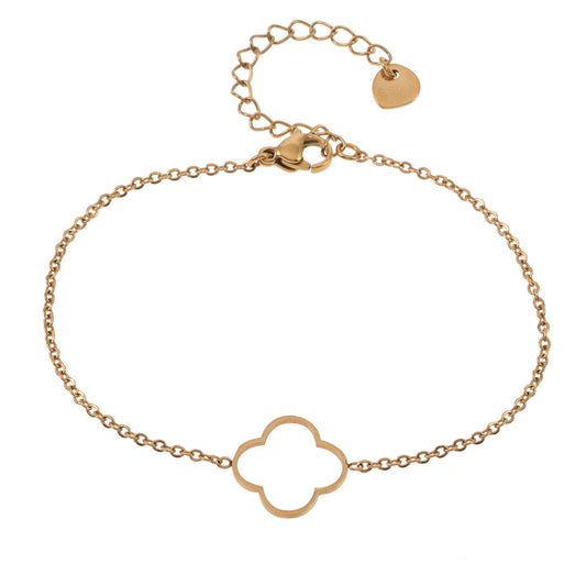 Armband met Klavertje – Geluk & Stijl | Twinolo