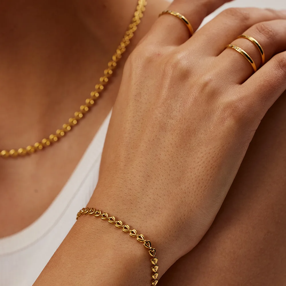Bracelet à Maillons Doré – Intemporel & Élégant | Twinolo