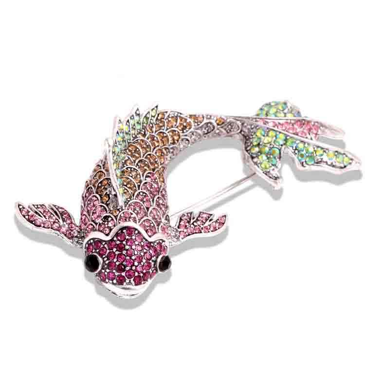 Broche - Elegante Broche met Kristallen | Twinolo