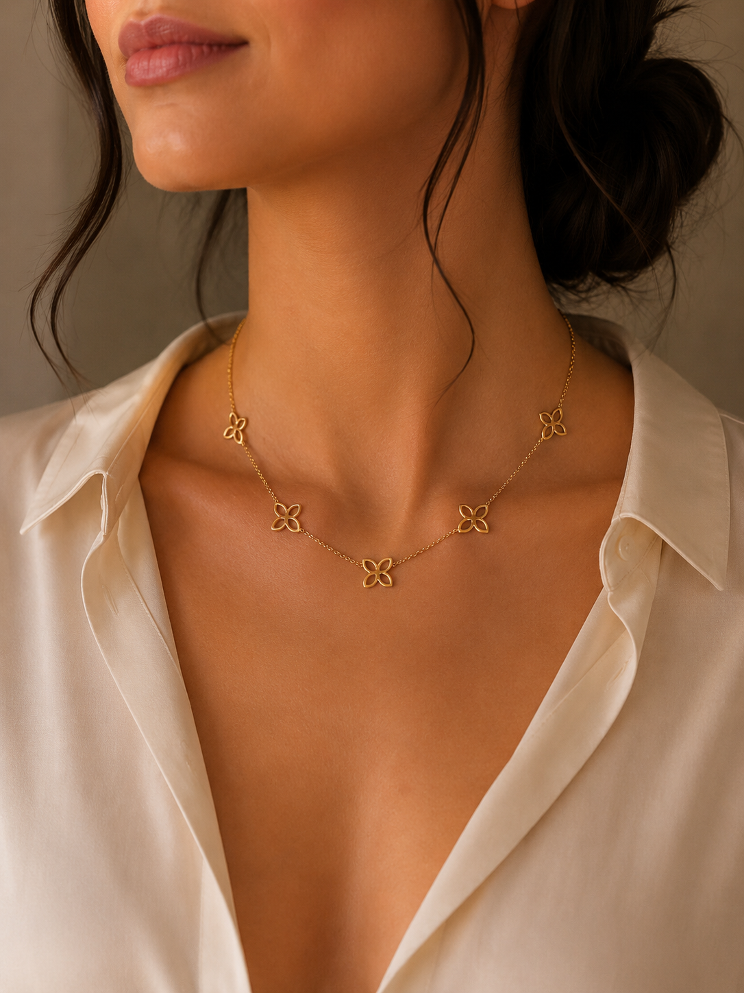 Collier Trèfle – Élégant & Intemporel | Twinolo