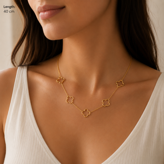 Ketting met Klavertje– Elegant & Timeless | Twinolo
