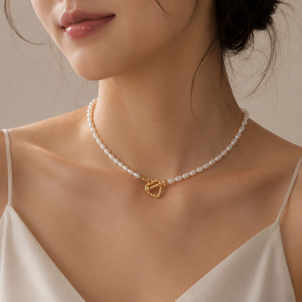 Collier de perles avec perles d'eau douce – Intemporel et élégant | Twinolo