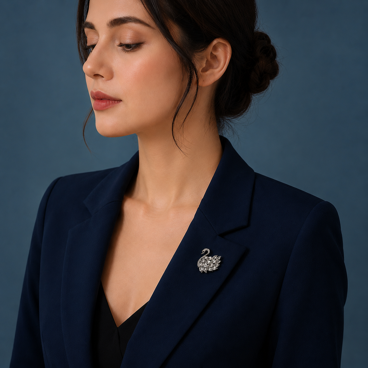 Broche - Broche élégante avec cristaux | Twinolo