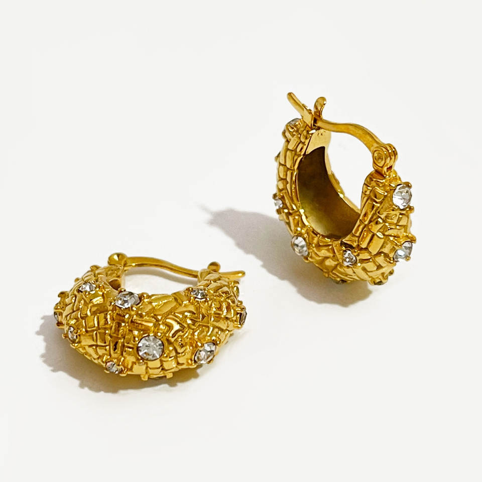 Hoepels met Zirkonia Details – Stijlvol en Elegant | Twinolo