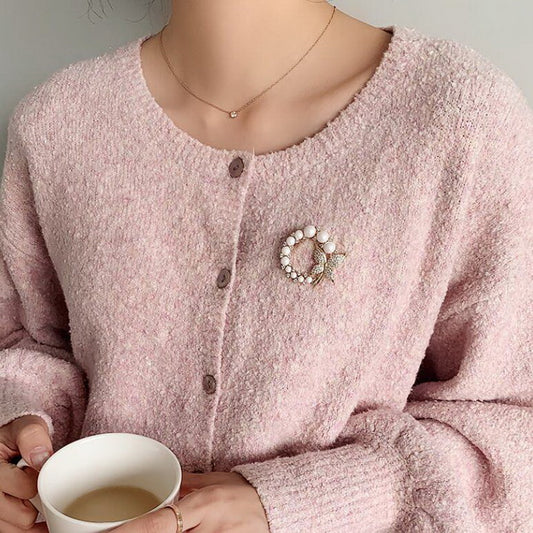 🦋 Vlinderbroche - Elegante Broche met Parel | Twinolo