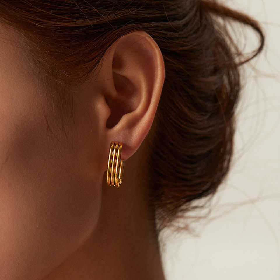 Boucles d'Oreilles Fines – Chic Minimaliste | Twinolo