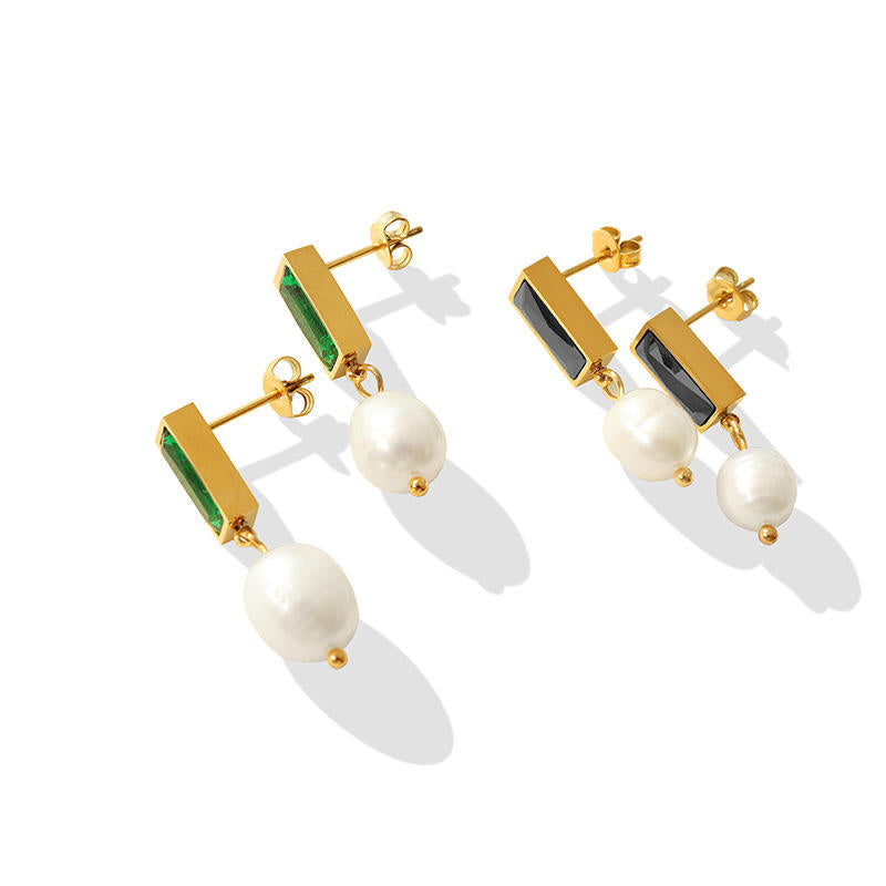 Boucles d'Oreilles Goutte en Perle – Élégantes & Raffinées | Twinolo