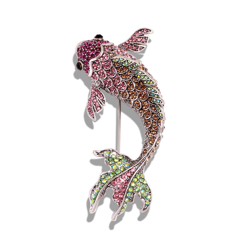 Broche - Élégante broche avec cristaux | Twinolo
