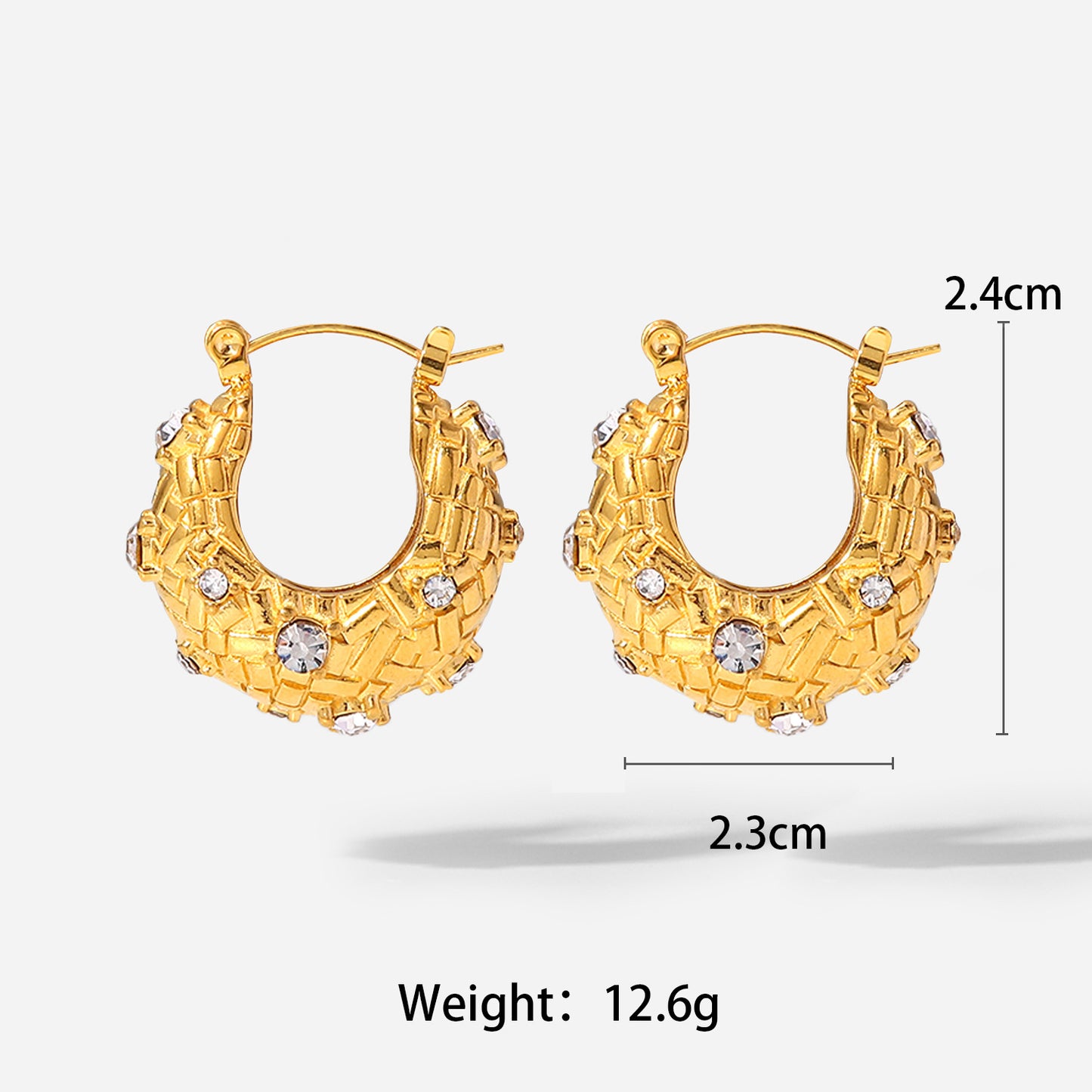 Hoepels met Zirkonia Details – Stijlvol en Elegant | Twinolo