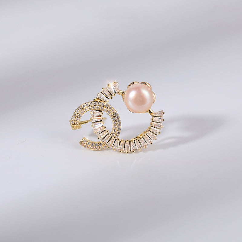 Broche - Élégante Broche en Cristaux | Twinolo
