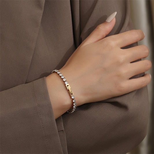 Fijne Tennis Armband – Subtiele Luxe | Twinolo