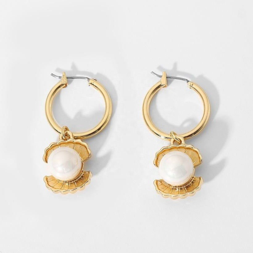 Créoles perlées – Luxe et élégance | Twinolo