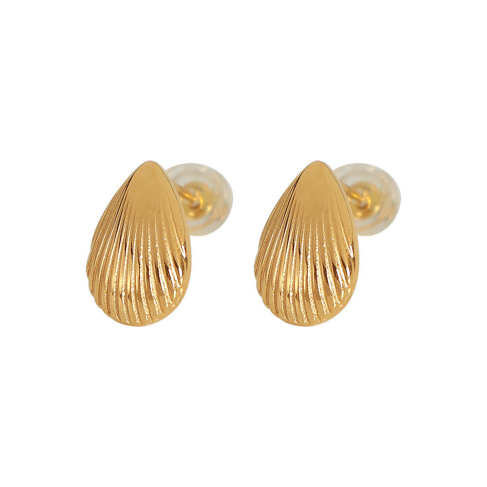 Schelpvormige Oorstekers – Natuurlijke Zomerse Stijl | Twinolo