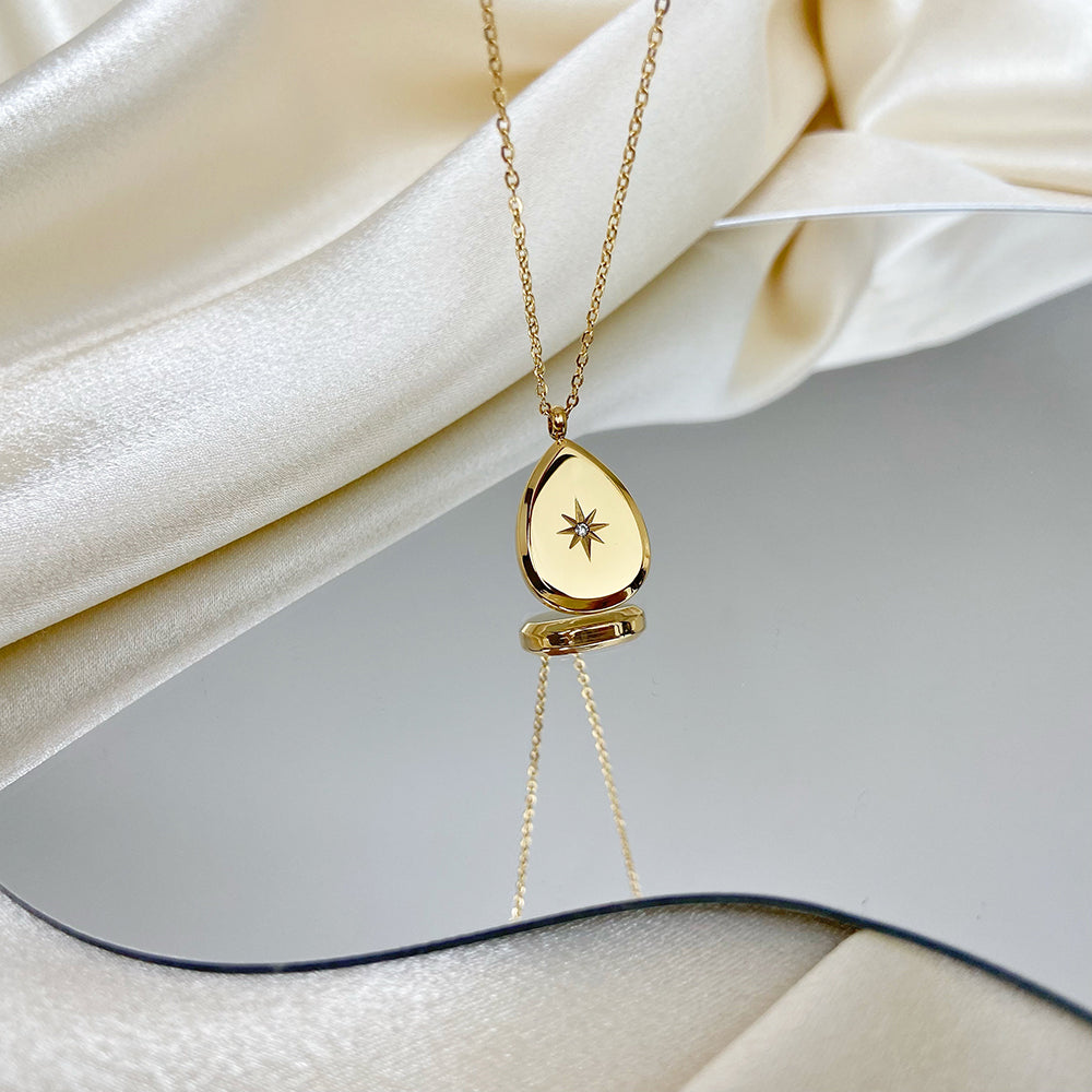Collier avec Pendentif Goutte – Élégant & Intemporel | Twinolo