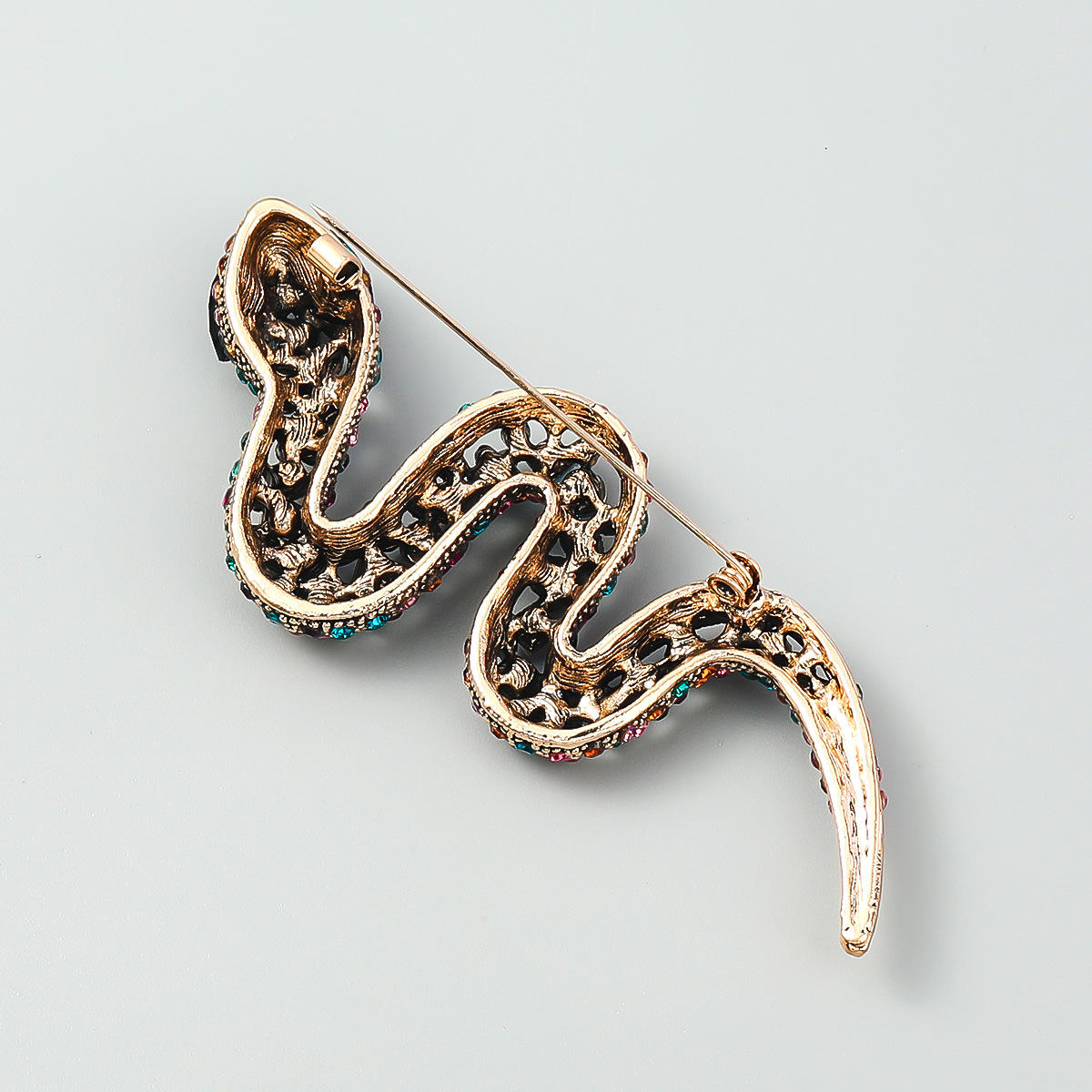 Broche - Élégante Broche à Cristaux | Twinolo