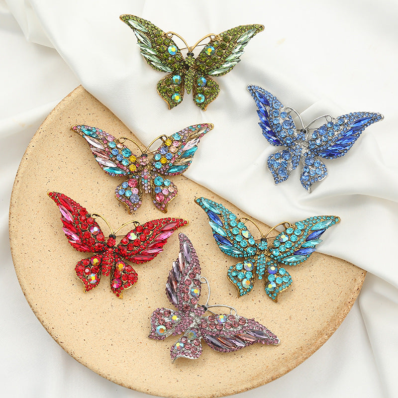 🦋 Butterfly Brooch - Elegant Brooch with Crystals | Twinolo
