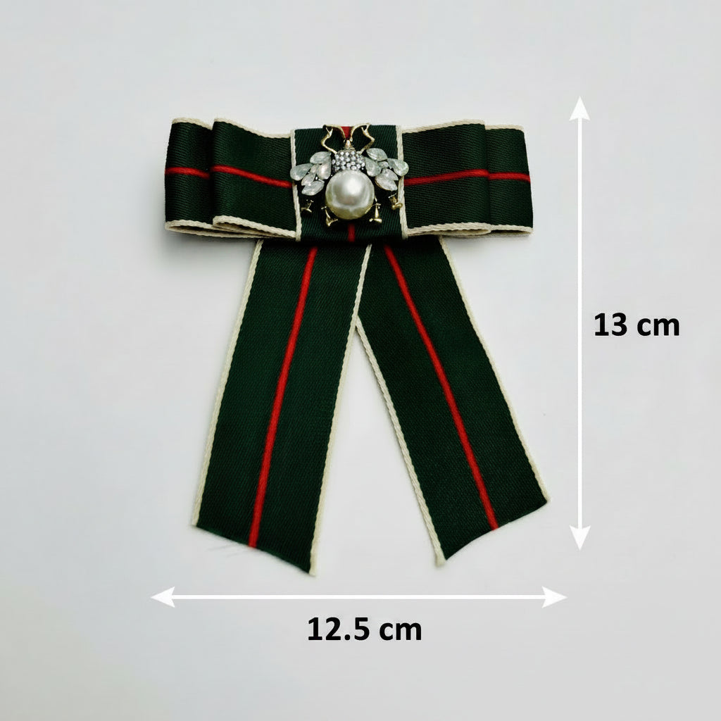 Brooch - Elegant Brooch with Crystals | Twinolo
