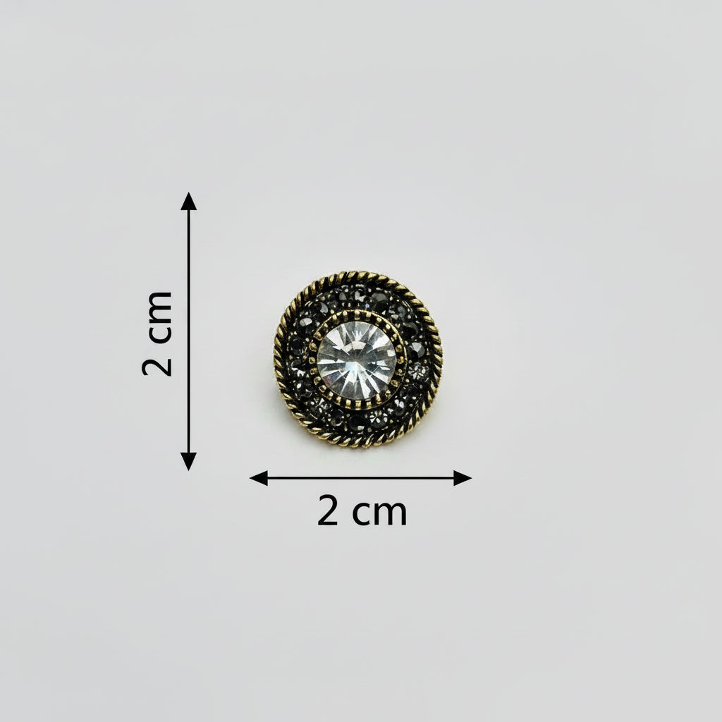 Broche - Broche élégante avec Cristaux | Twinolo