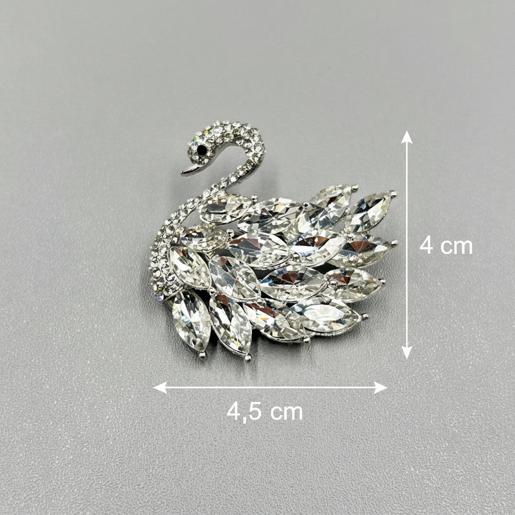 Broche - Broche élégante avec cristaux | Twinolo