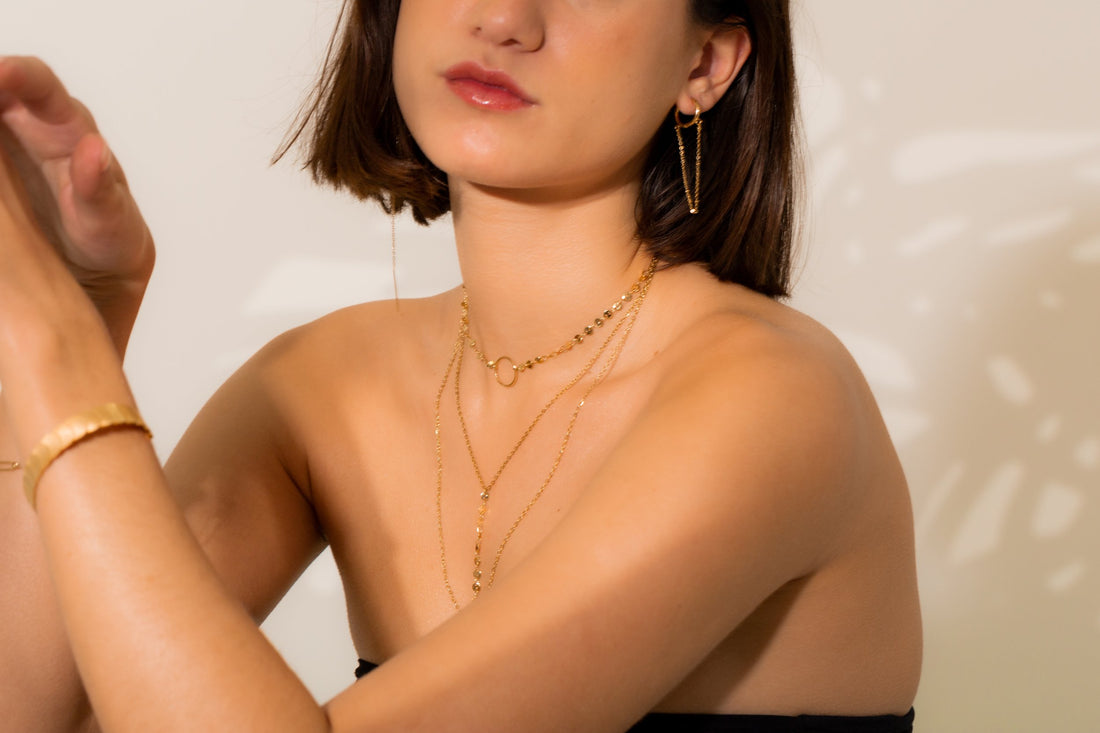 Collier superposé – Style Subtil en Acier Inoxydable | Twinolo