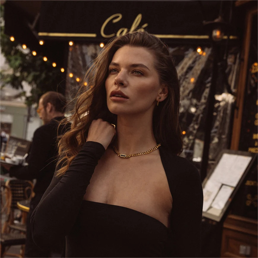 Grosse chaîne à maillons – Bijou statement | Twinolo