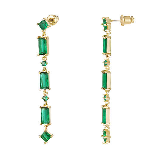 Boucles d'Oreilles Tendance avec Zirconium – Éclat Intemporel | Twinolo