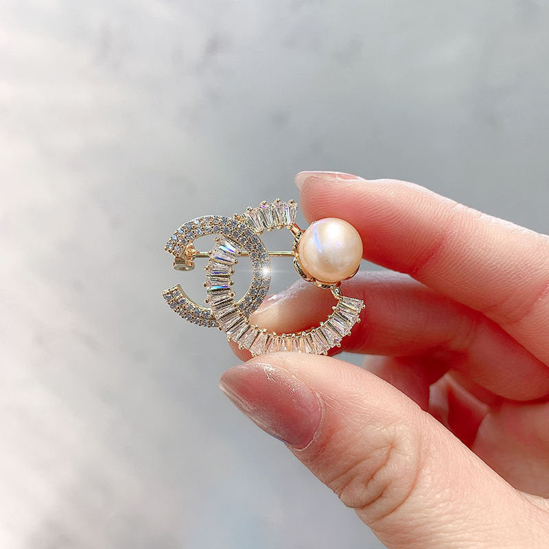 Broche - Élégante Broche en Cristaux | Twinolo