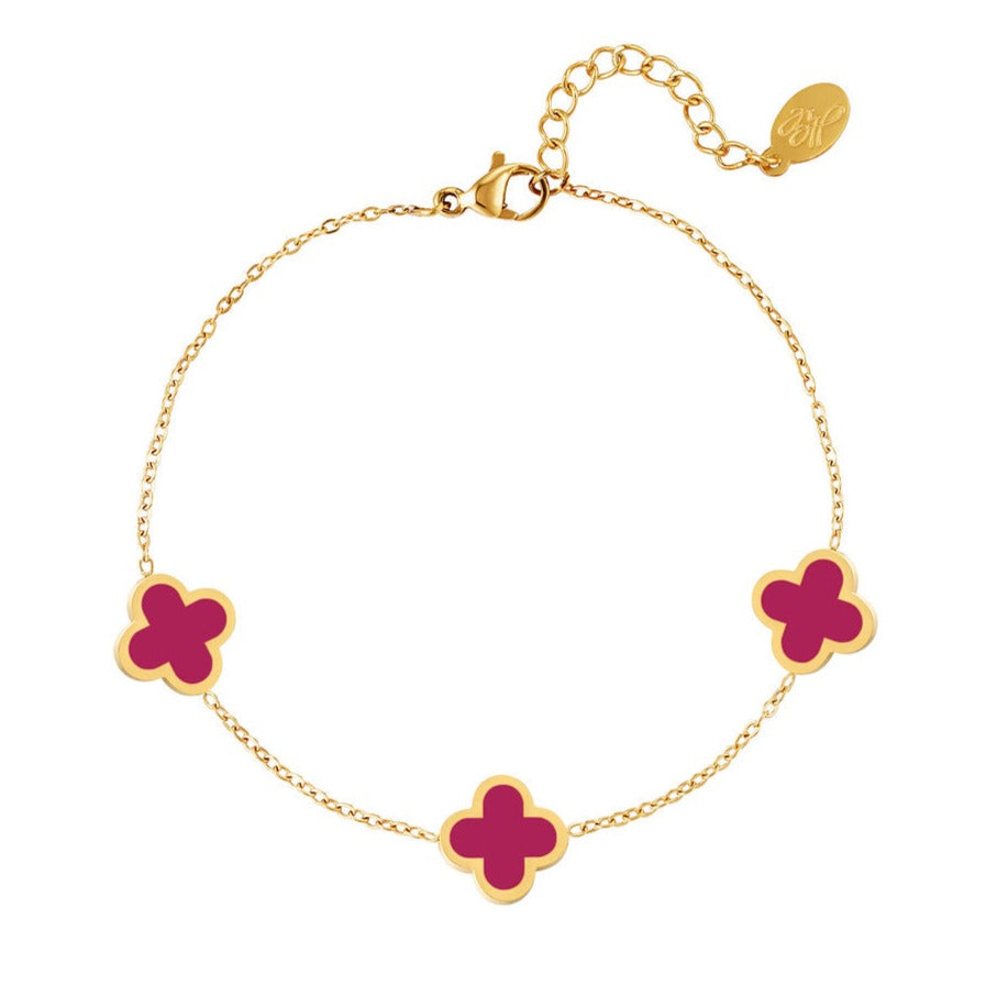 Bracelet Trèfles – Symbole de Chance | Twinolo