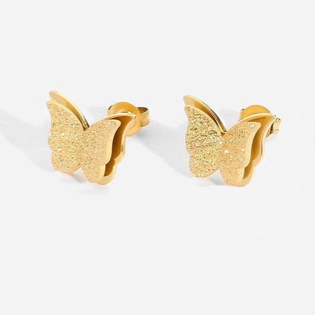 Vlinder Oorstekers – Luchtig & Elegant | Twinolo