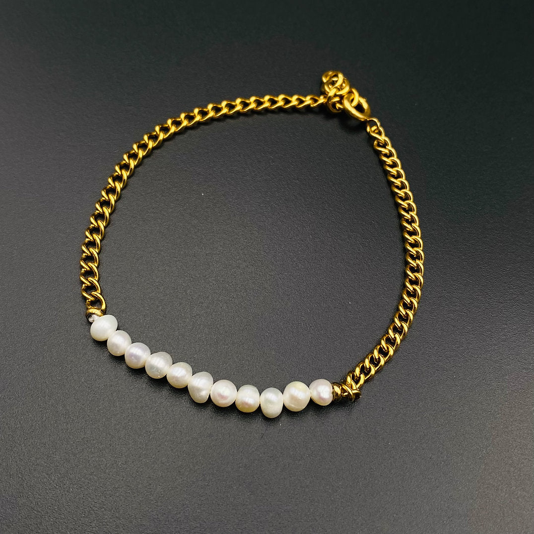 Bracelet de Perles Naturelles – Luxe Subtil | Twinolo