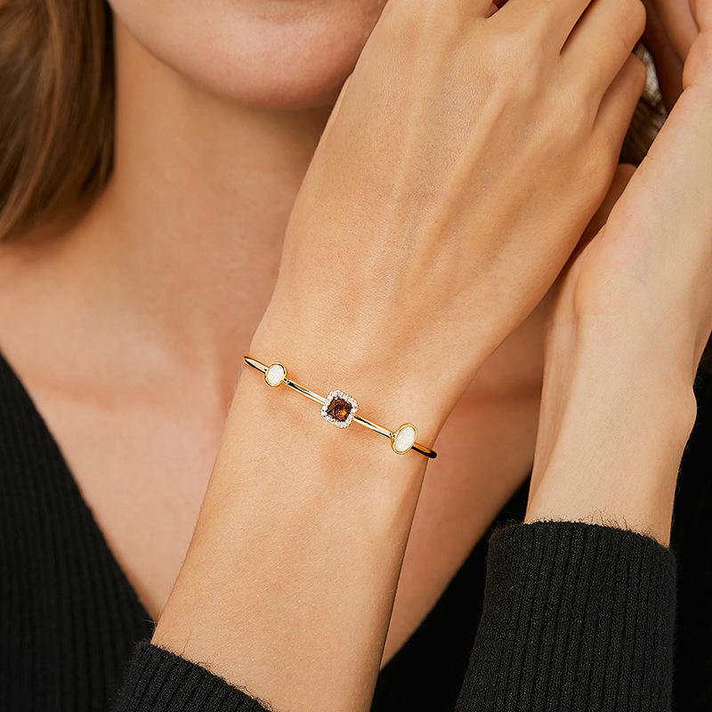 Bracelet Manchette Ouvert – Élégant & Raffiné | Twinolo