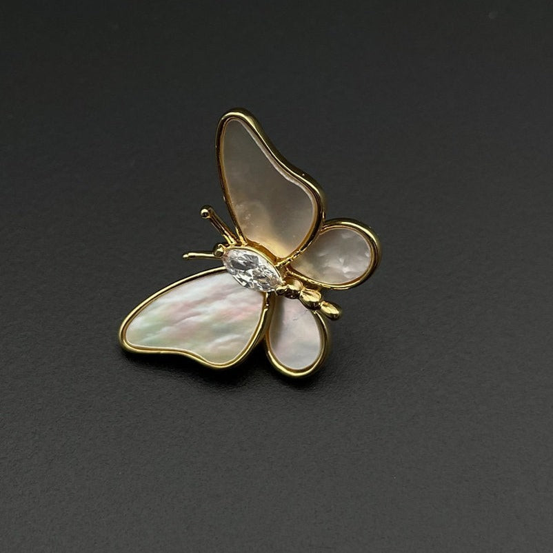 🦋 Broche Papillon - Broche Élégante avec Cristaux | Twinolo