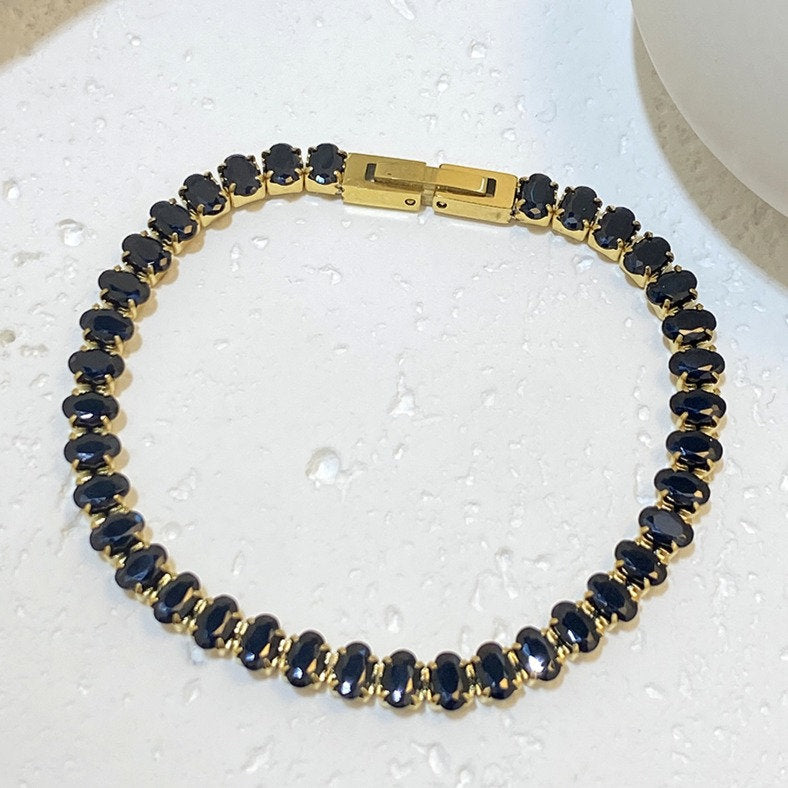 Bracelet de tennis étincelant – Classique et chic | Twinolo