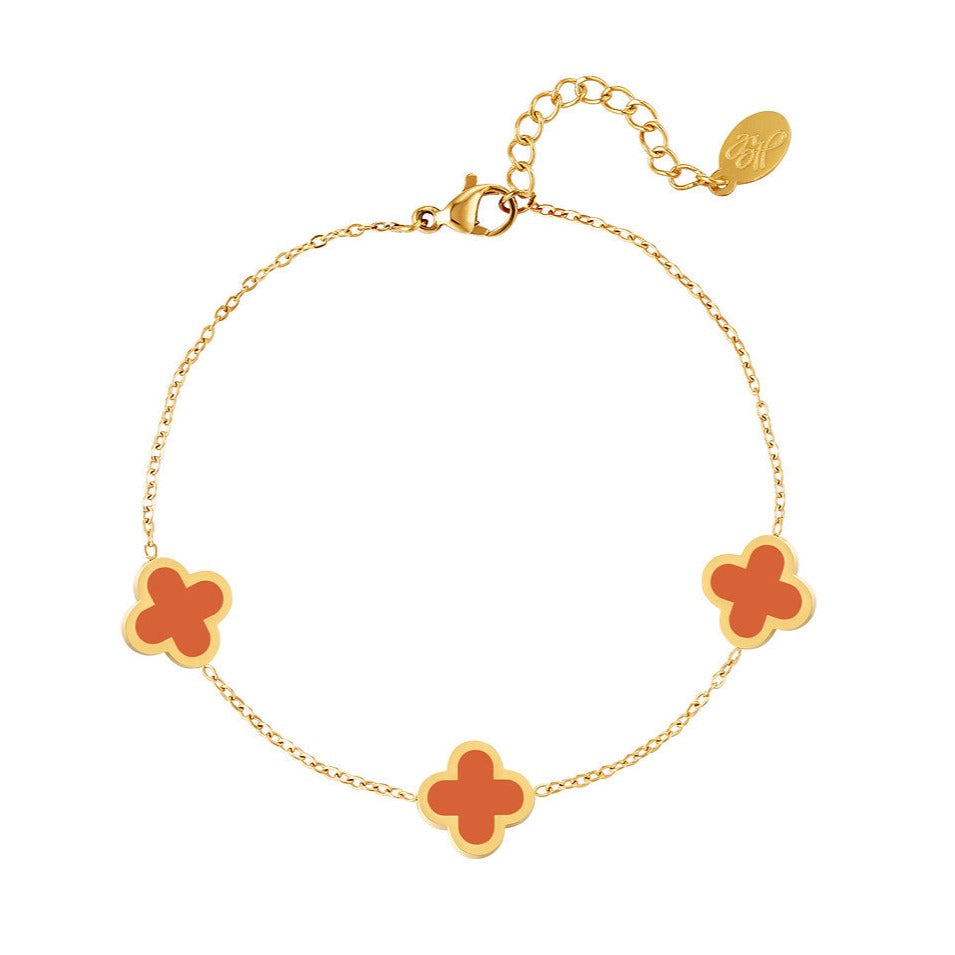 Bracelet Trèfles – Symbole de Chance | Twinolo
