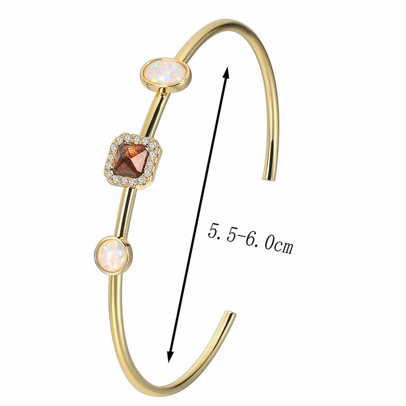 Bracelet Manchette Ouvert – Élégant & Raffiné | Twinolo