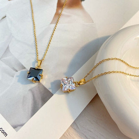 Ketting met Zirkonia Hanger – Sprankelend & Elegant | Twinolo