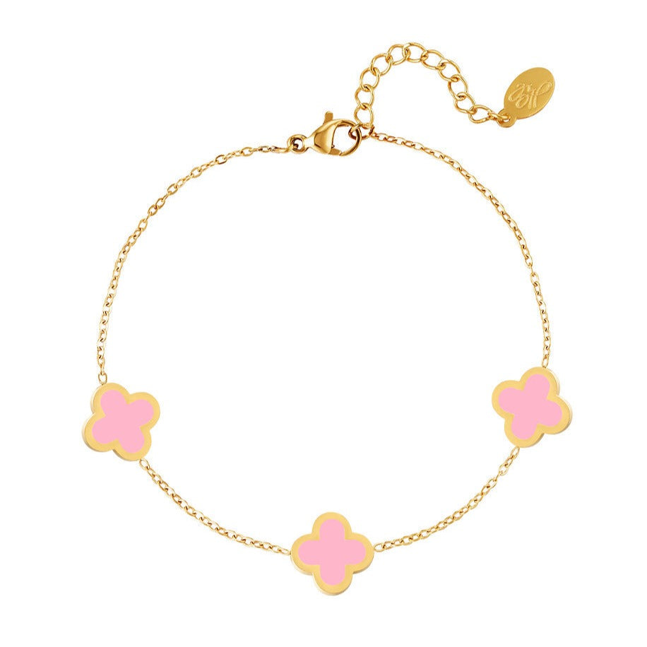 Bracelet Trèfles – Symbole de Chance | Twinolo