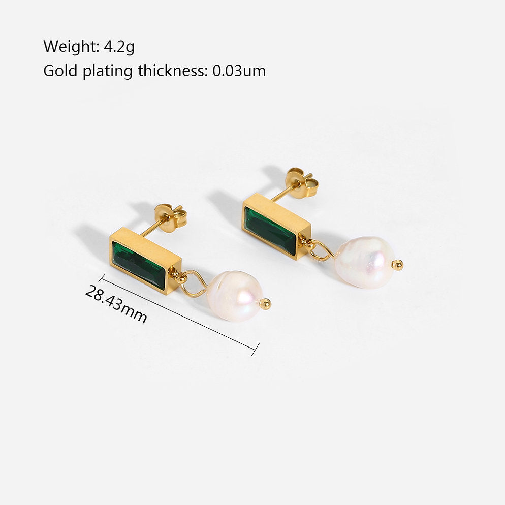 Boucles d'Oreilles Goutte en Perle – Élégantes & Raffinées | Twinolo