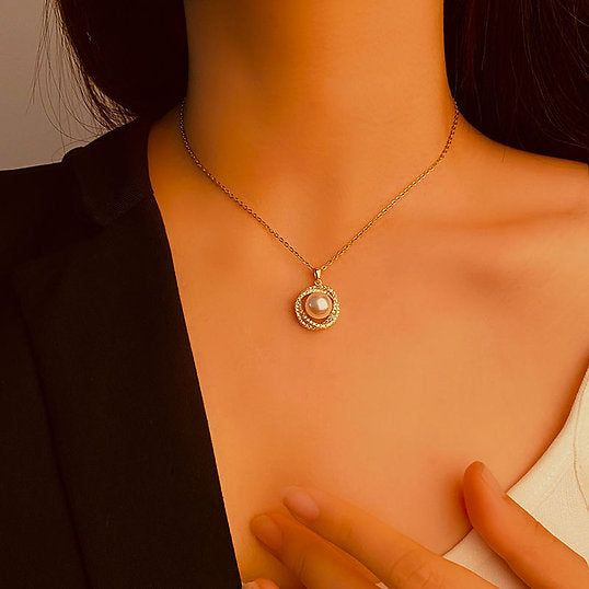 Collier fin avec perle – Subtil & Classique | Twinolo