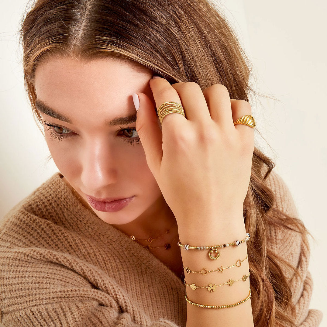 Klavertje Armband – Geluk & Elegantie | Twinolo