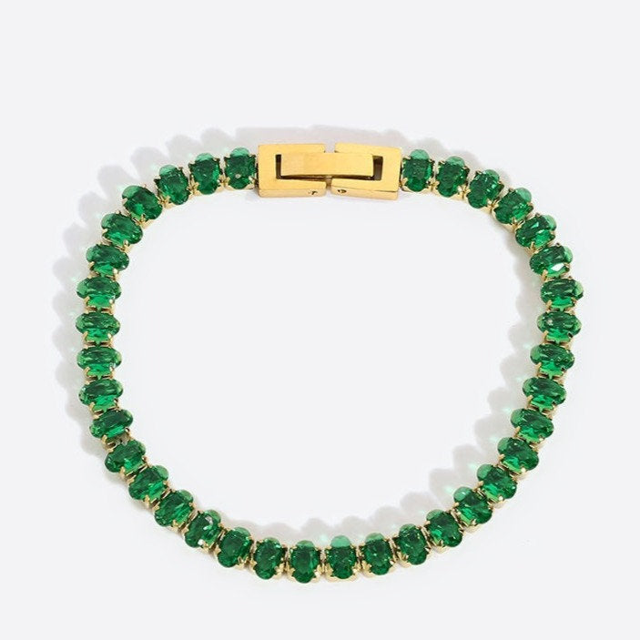 Bracelet de tennis étincelant – Classique et chic | Twinolo