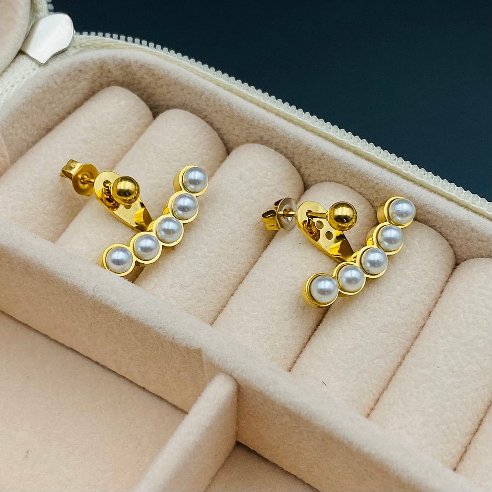 Parel Oorstekers – Tijdloze Elegantie | Twinolo