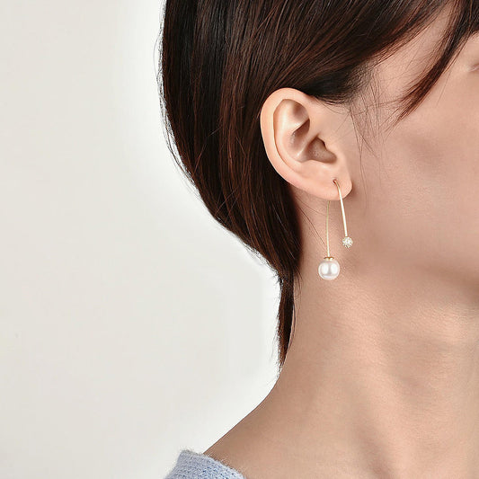 Oorhangers met Parel en Glans – Tijdloos Design | Twinolo