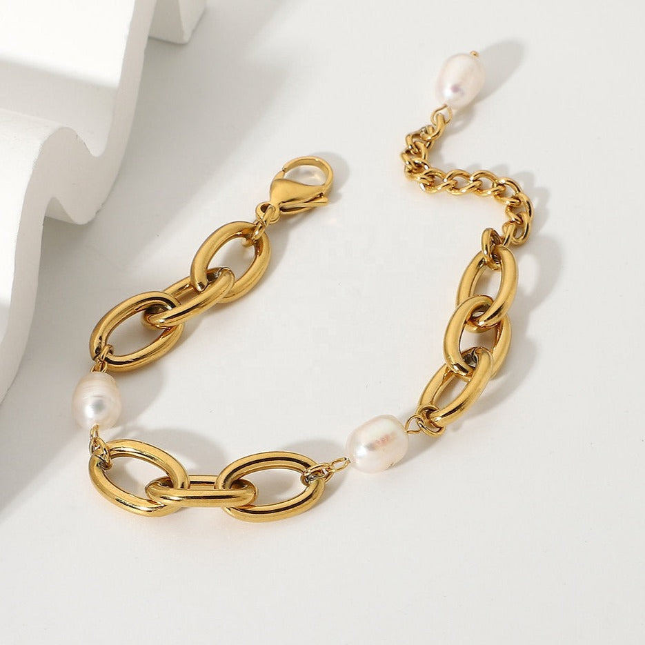 Bracelet de perles d'eau douce – Intemporel et raffiné | Twinolo