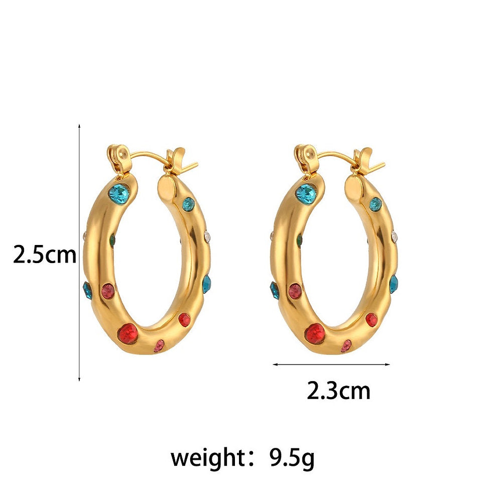 Créoles Zirconium – Modernes et Brillantes | Twinolo