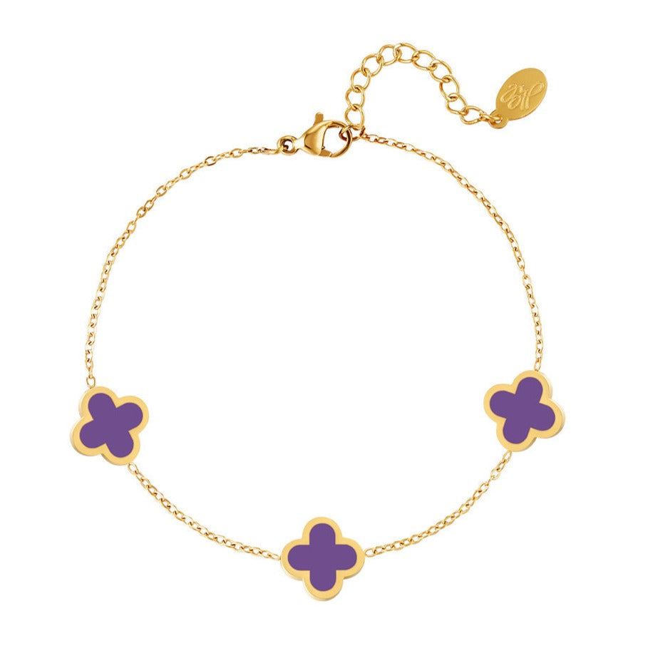 Bracelet Trèfles – Symbole de Chance | Twinolo
