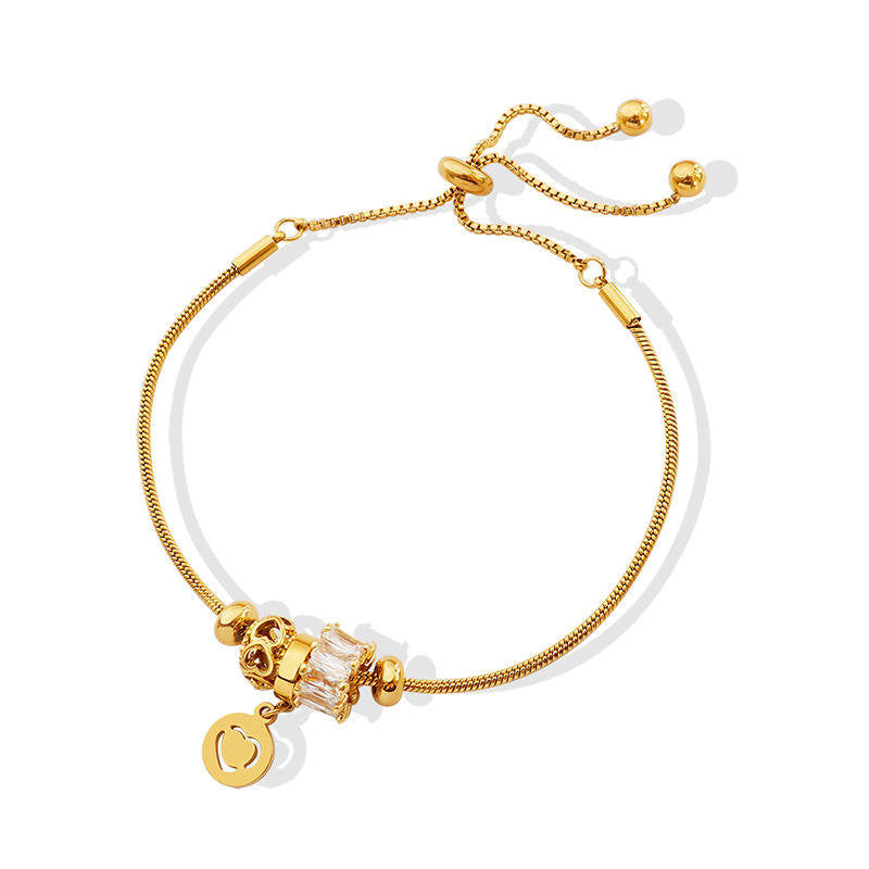Bracelet Goutte Cœur – Romantique & Élégant | Twinolo