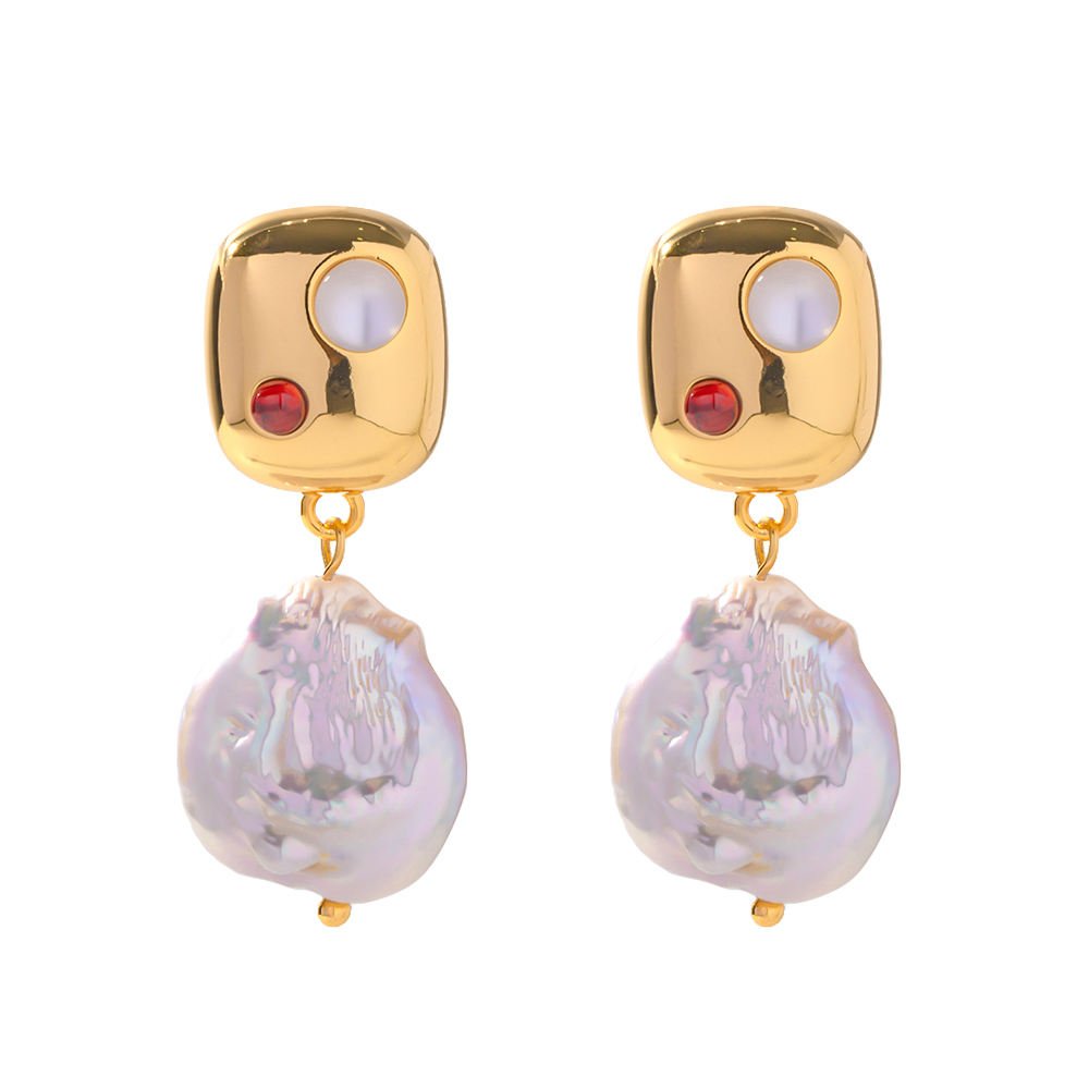 Oorhangers met Witte Zoetwaterparel – Pure Elegantie | Twinolo